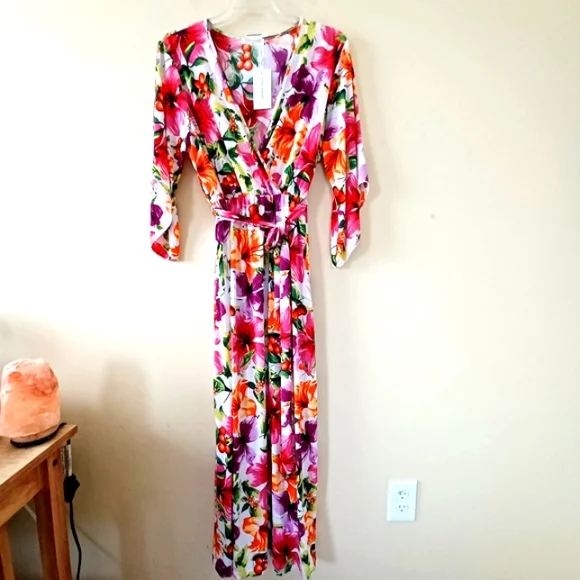 slim fit dress slacks Polynesian Hawaii Off Shoulder Maxi Dress Lanai Islands with Pacific P main image 0
